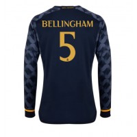 Koszulka piłkarska Real Madrid Jude Bellingham #5 Strój wyjazdowy 2023-24 tanio Długi Rękaw